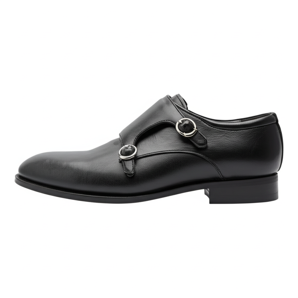 Sophisticated Double Monk Strap Dress Shoes