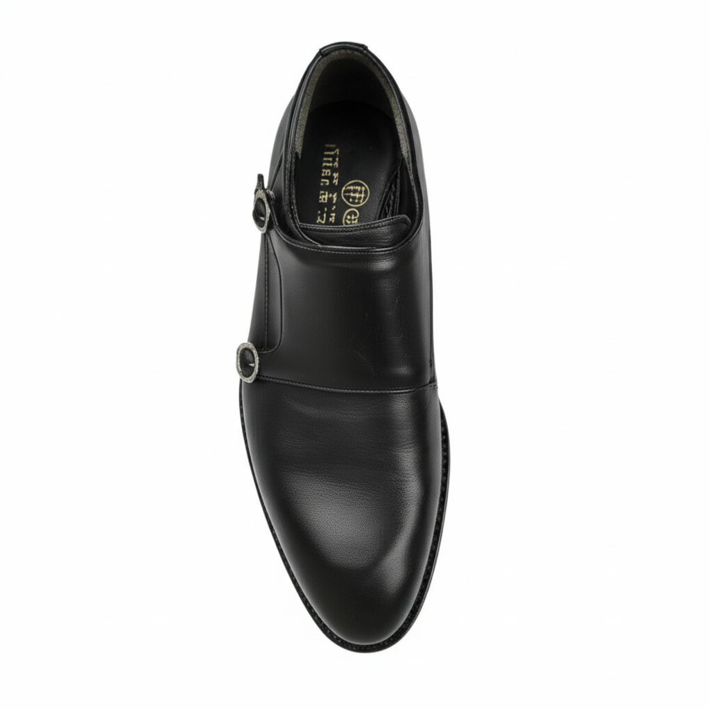Sophisticated Double Monk Strap Dress Shoes