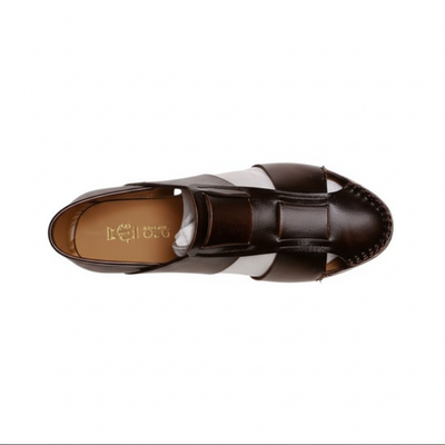 Artisan Woven Leather Sandals