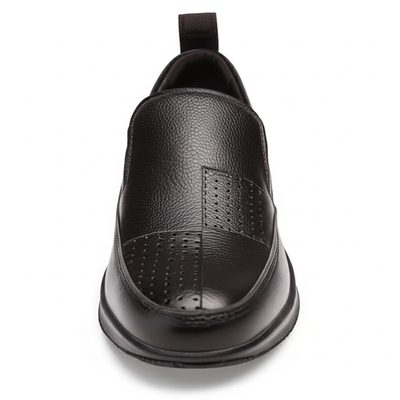 Urban Comfort: Men's Perforated Slip-On Loafers