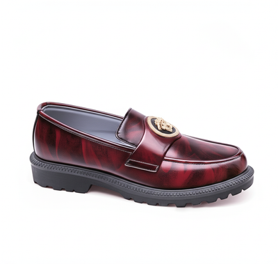 Statement Style: Lion Medallion Loafers