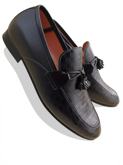 Classy Black Tassel Loafers