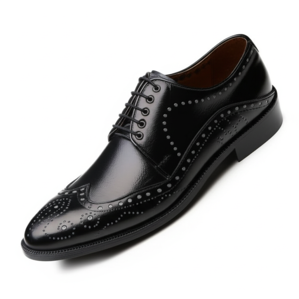 Timeless Brogue Elegance: The Winston