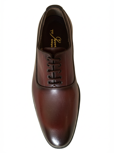 Rich Tan Cap-Toe Oxford Shoes