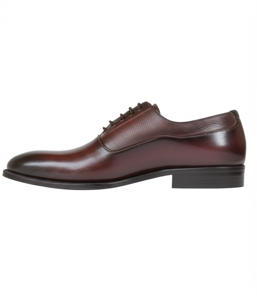 Rich Tan Cap-Toe Oxford Shoes