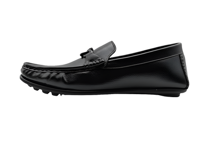 Premium Leather Chain Loafers