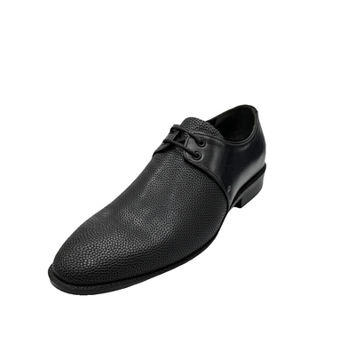 Premium Leather Textured Derby Shoes