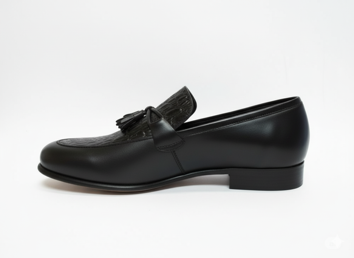 Men's Classic Leather Tassel Loafers