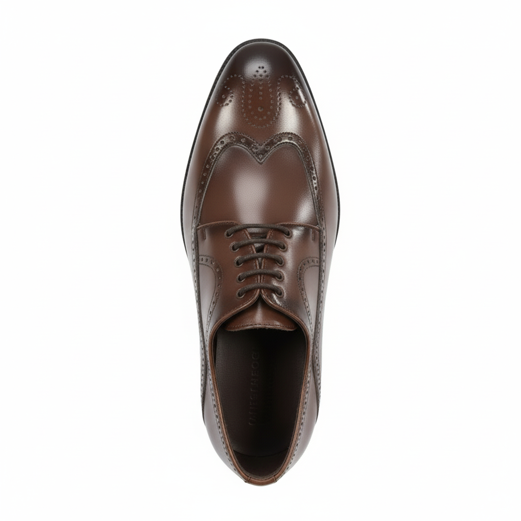 Timeless Brogue Elegance: The Winston