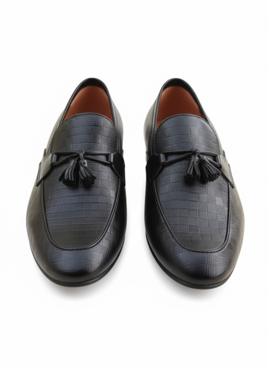 Classy Black Tassel Loafers