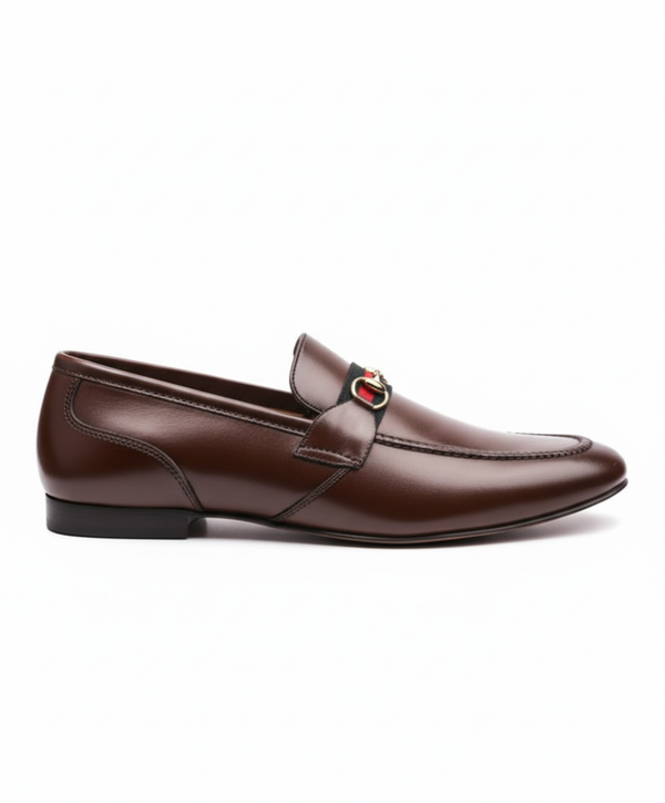 Exquisite Leather Horsebit Loafers