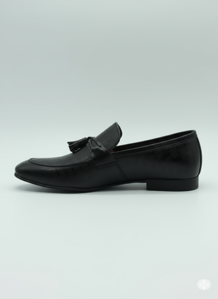 Classy Black Tassel Loafers