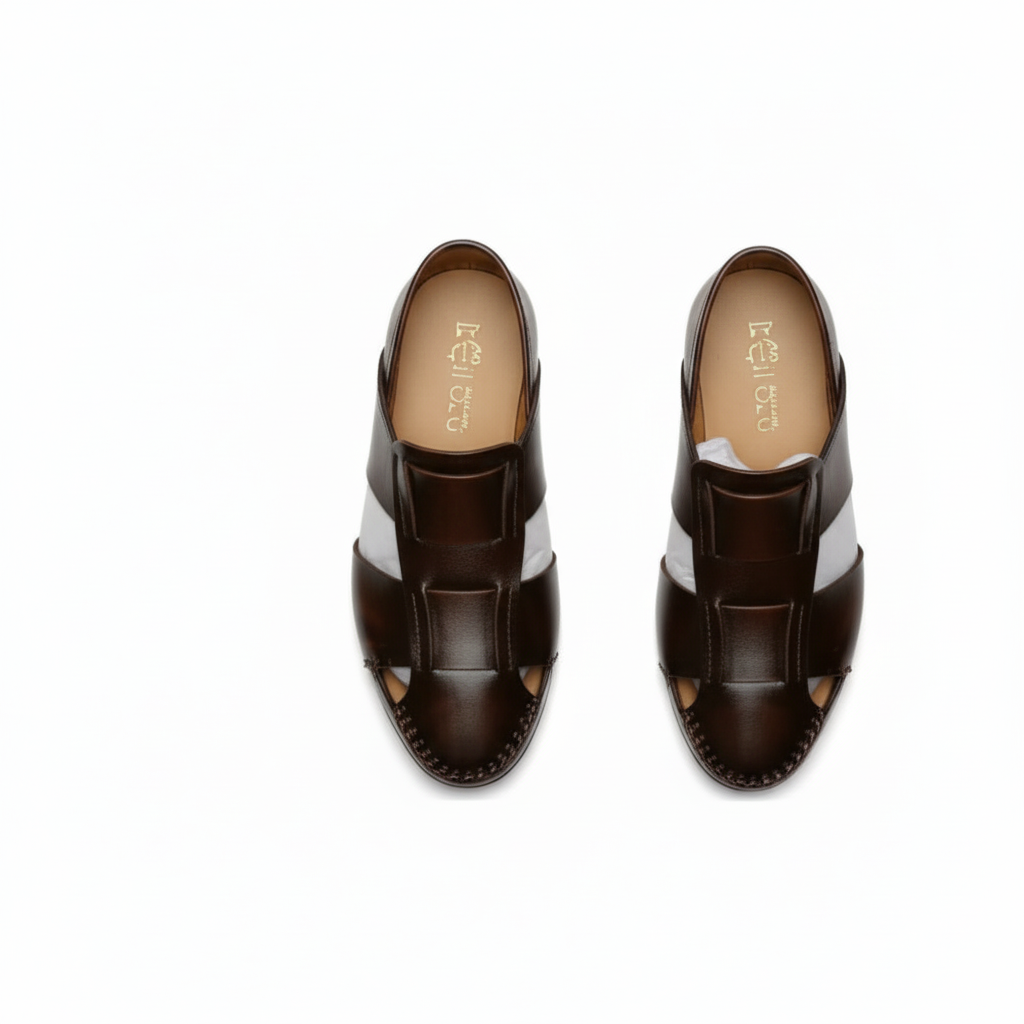 Artisan Woven Leather Sandals