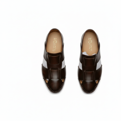 Artisan Woven Leather Sandals