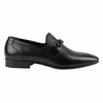 Elite Knot Detail Leather Loafers
